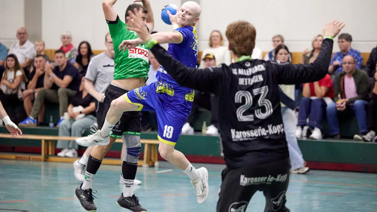 Marius Buchholz netzte gegen die SG Allensbach zwölfmal für die SG Gutach/Wolfach ein.