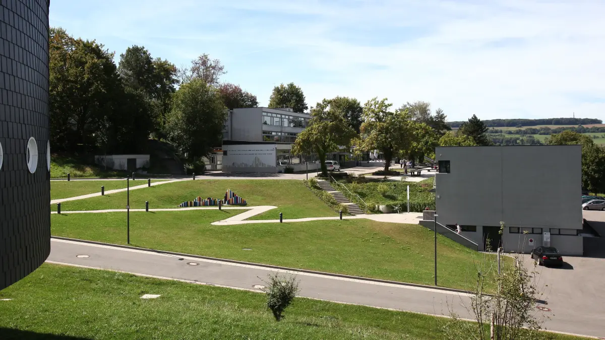 Blick auf das Lörracher DHBW-Gelände