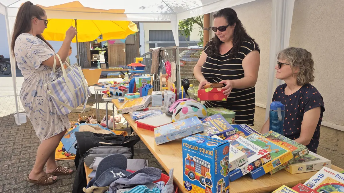 Unter anderem der Dorfflohmarkt in Kappel war Vorbild für die Veranstaltung in Dörlinbach.