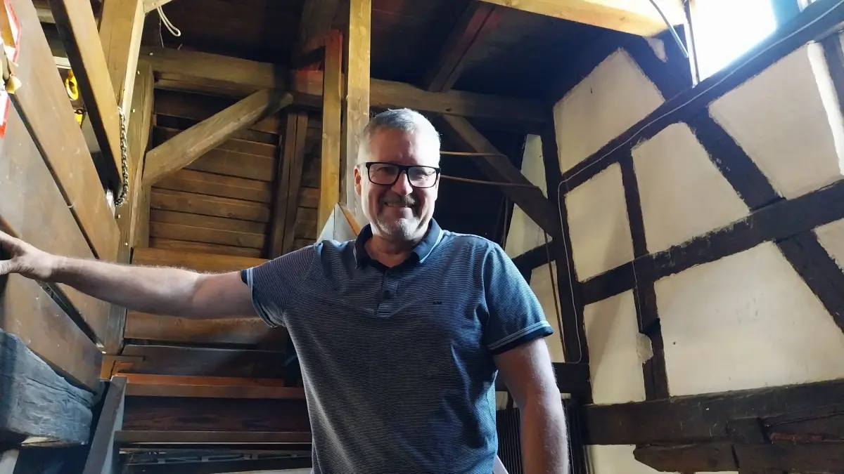Ben Ludwig ist Eigentümer der Bauernscheuer in Tailfingen.