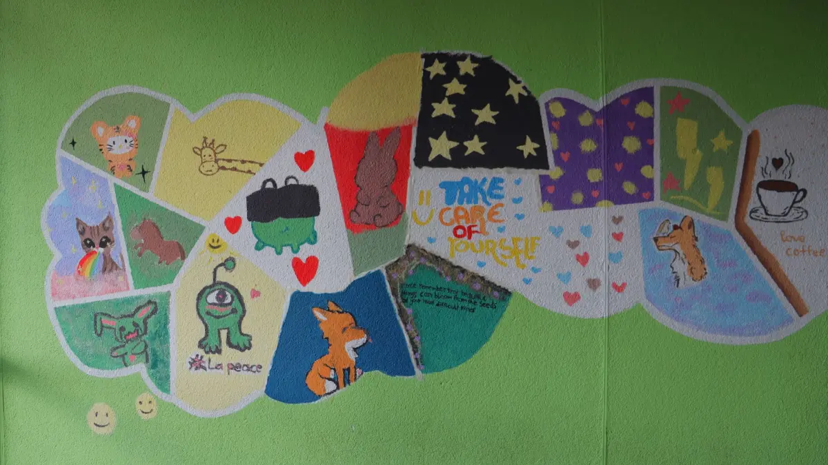 Buntes statt Schmiererei