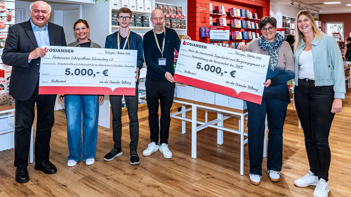 Von links: Carsten Kohlmann, Ramona Ruf, Adrian Ruf, Christian Rönnebäumer, Dorothee Nagel und Julia Merz
