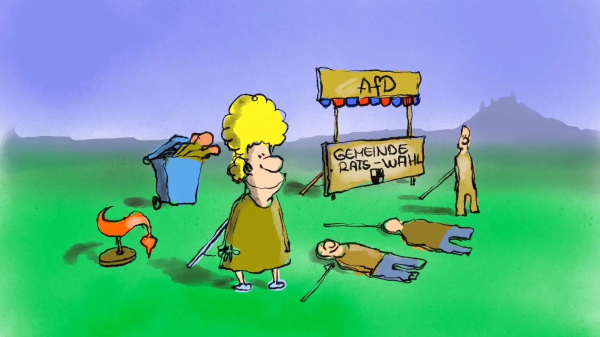 Karikatur Hechingen 10.10.2026