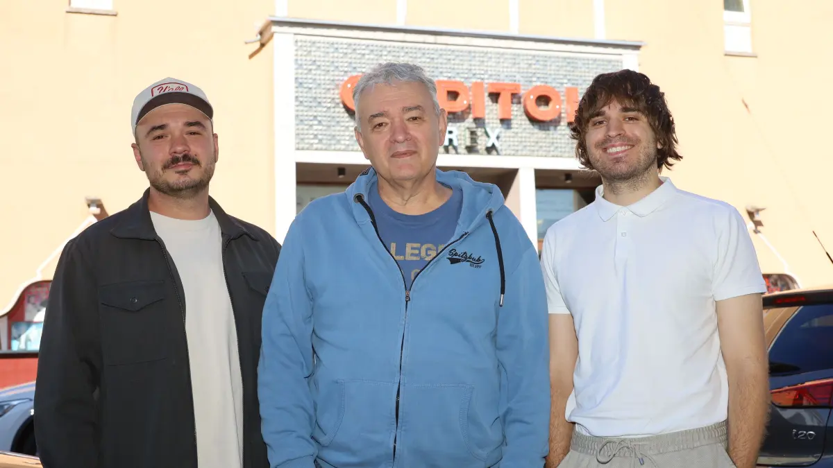 Benjamin, Sascha und Joshua Zivkovic (von links) führen seit 2020 das Capitol in Schwenningen.