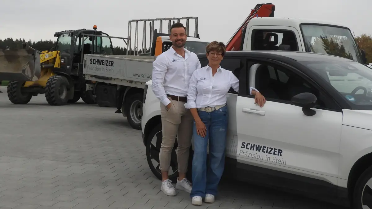 Die beiden Geschäftsführer Gabi Schweizer und Manuel Schweizer