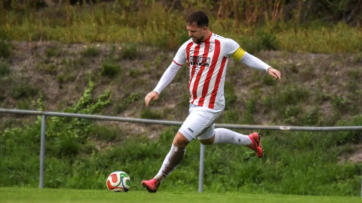 Leon Riede traf zum 2:3-Anschluss.