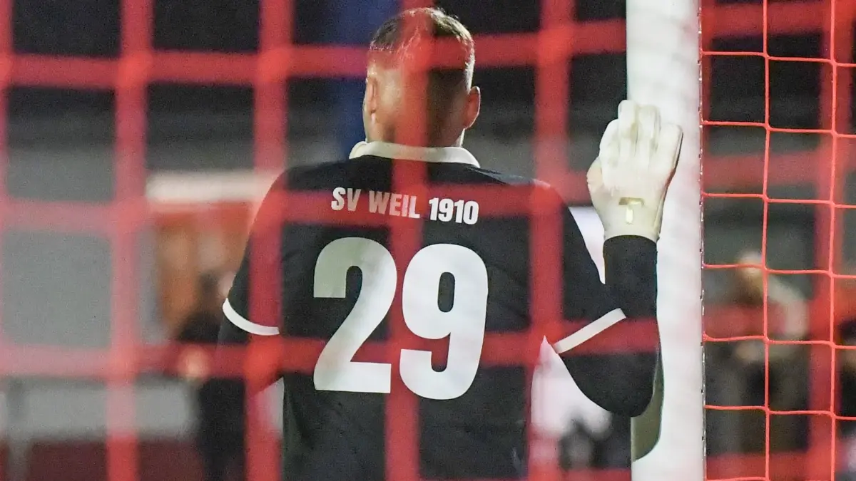 Nur sieben Spieler standen der Weiler Reserve zur Verfügung.