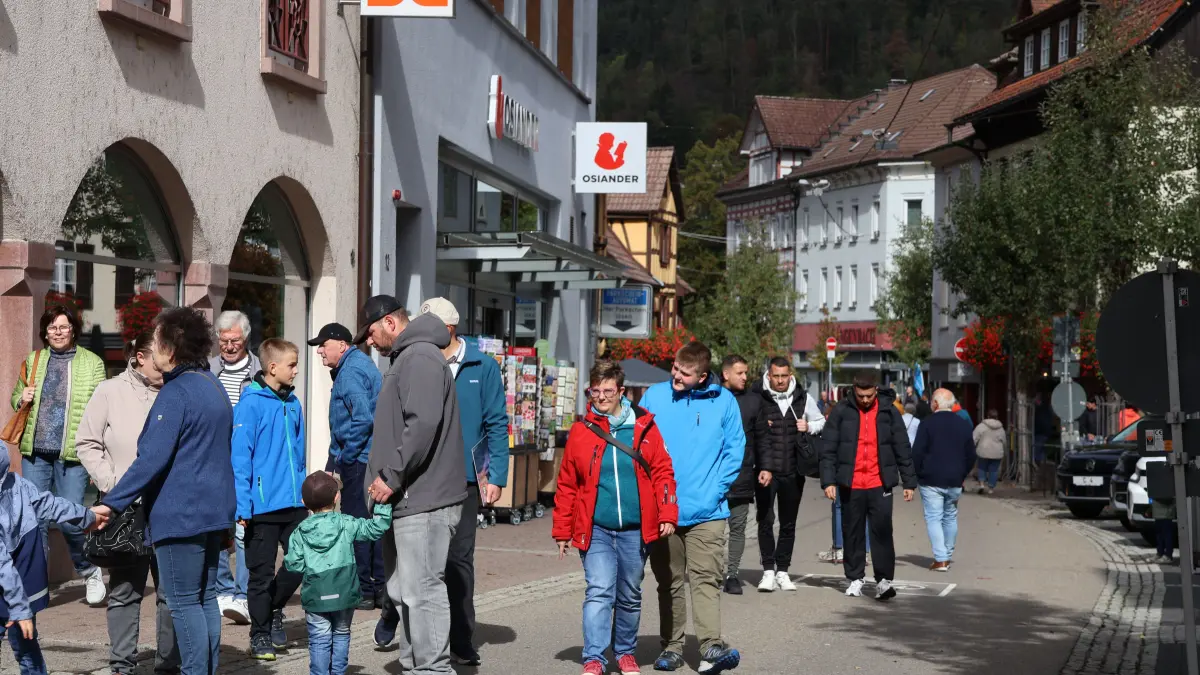 Später am Sonntag wird gemütlich in den Geschäften gebummelt.