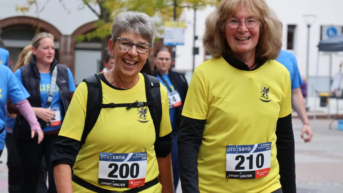 Beschäftigte der Stadt Schramberg treten ebenfalls beim Spendenlauf an.