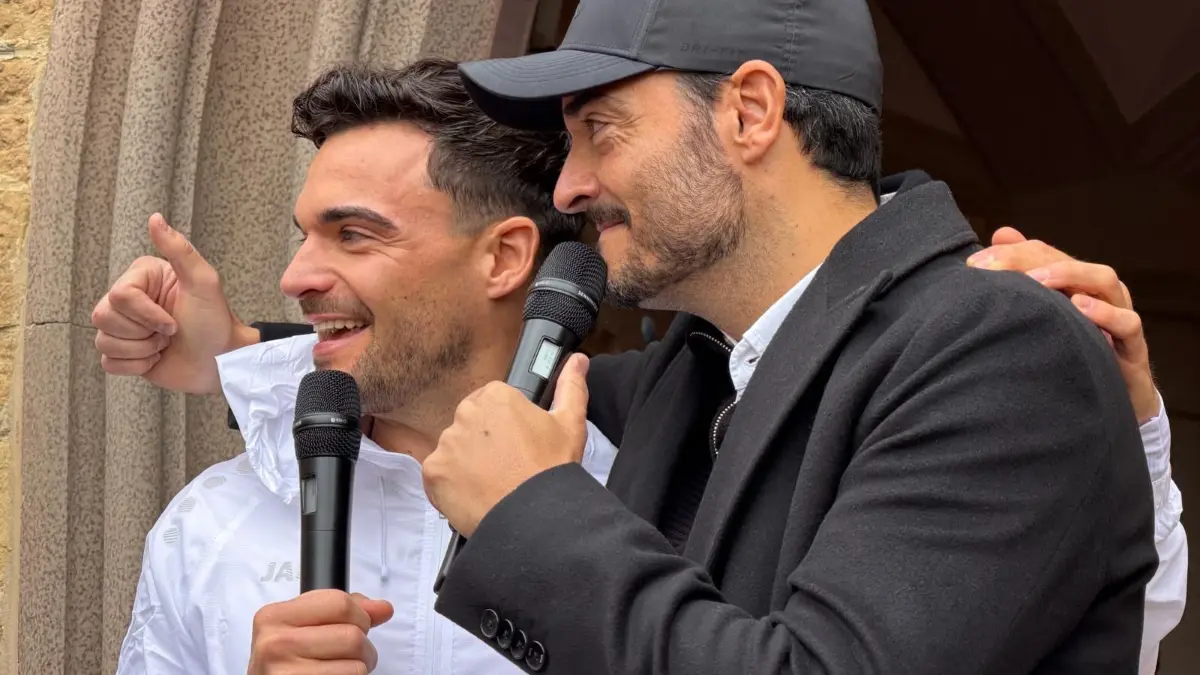 Auch Giovanni Zarrella drückt seinem Bruder die Daumen.