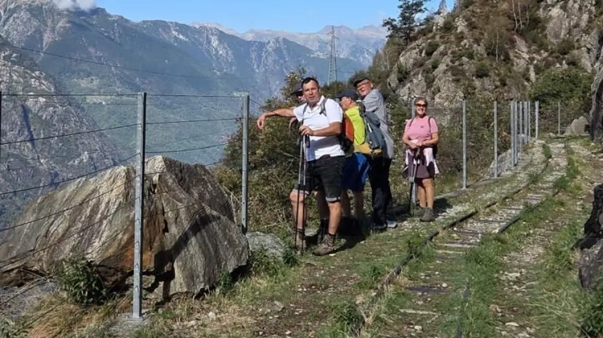 Neben dem Autodorom und dem Stadion in Monza stehen auch die Altstadt und schließlich eine besondere Wanderung auf dem Oberitalien-Programm der AH-Kombi.