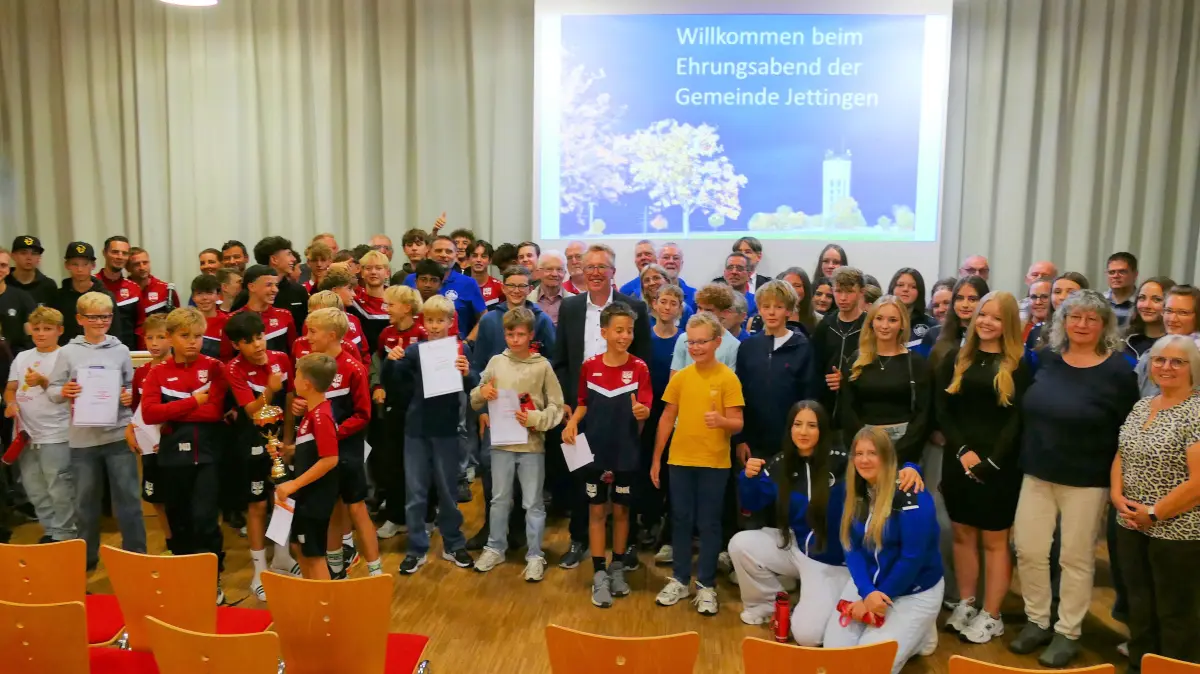Alle Geehrten auf einem Bild