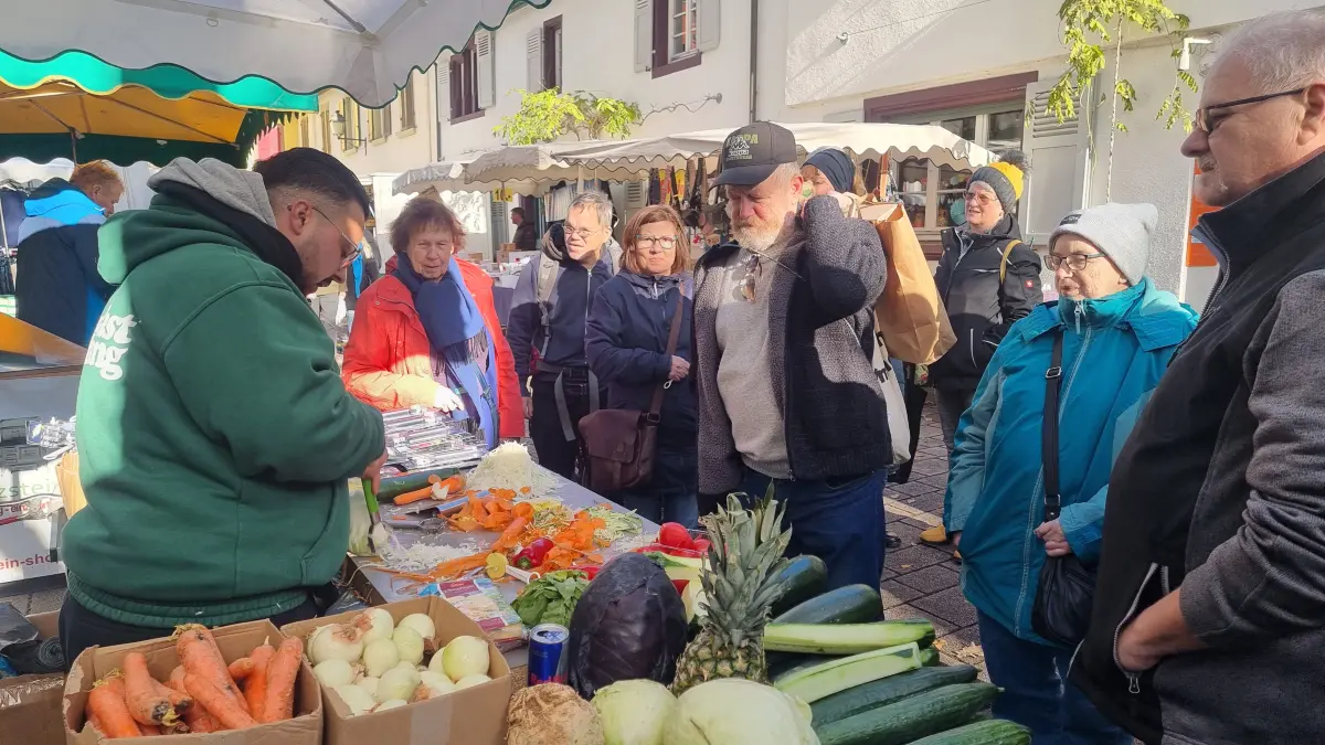 Nützliches, Nettes, Leckeres: Eine breite Palette an Angeboten finden Besucher Jahr für Jahr auf dem Kalten Markt in Schopfheim.