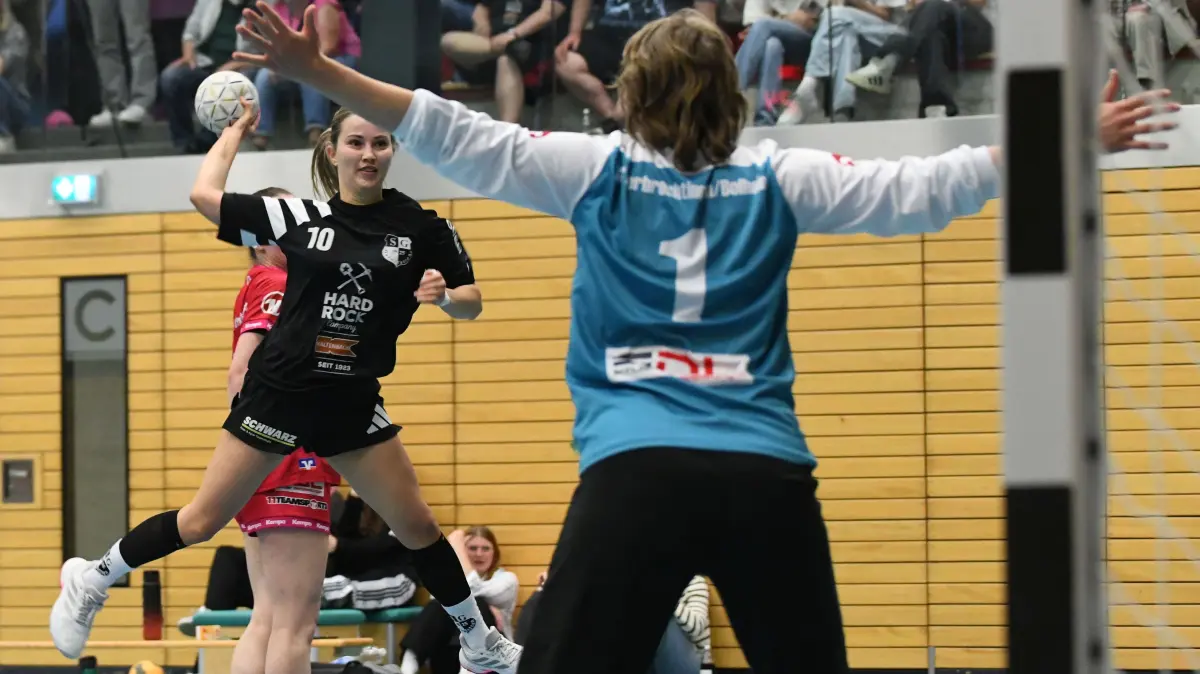 Veronika Seifert konnte trotz ihrer fünf Treffer die Niederlage nicht verhindern.