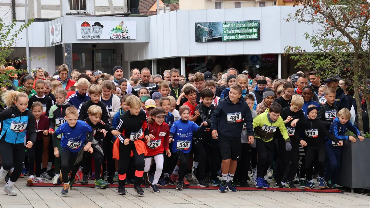 Mehr als 800 Menschen liefen in Schramberg für die gute Sache.