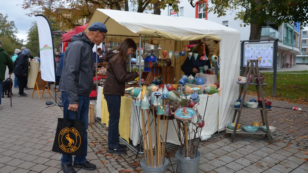Gut besucht war am vergangenen Sonntag der elfte Naturparkmarkt mit rund 45 Verkaufsständen.