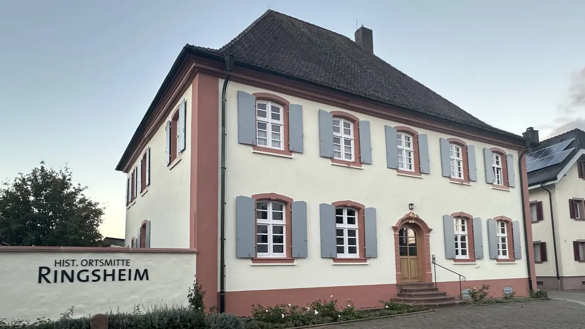 Im umgestalteten Pfarrhaus in Ringsheim sollen künftig Trauungen möglich sein.