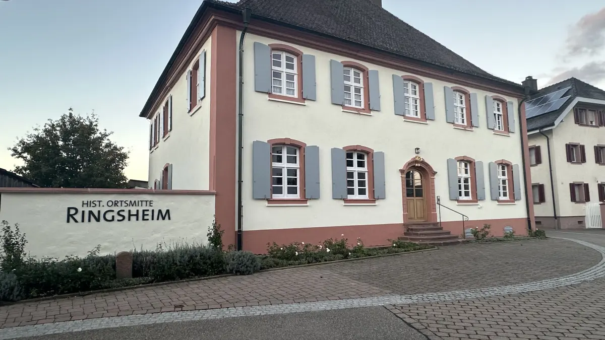 Im umgestalteten Pfarrhaus in Ringsheim sollen künftig Trauungen möglich sein.