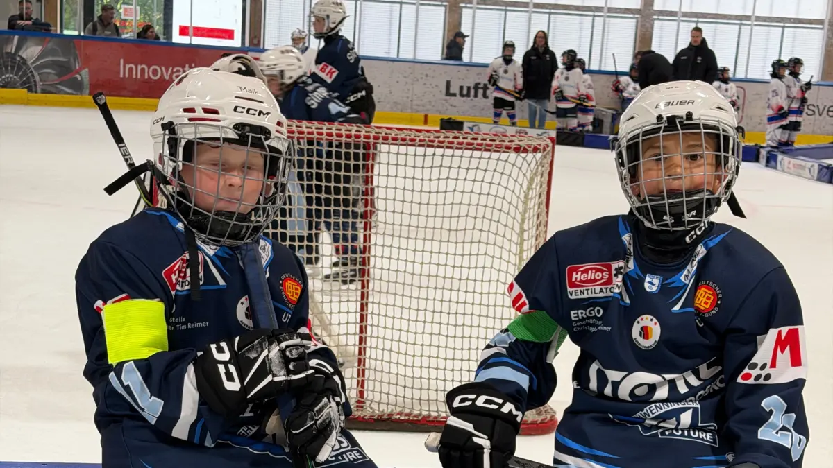 Die U9 der Wild Wings Future hatte viel Spaß.