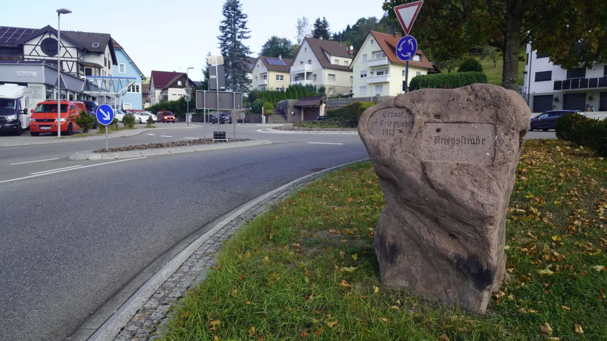 Die Kriegsstraße vom Kreisverkehr bis zur Ankerkreuzung soll umfassend saniert werden.