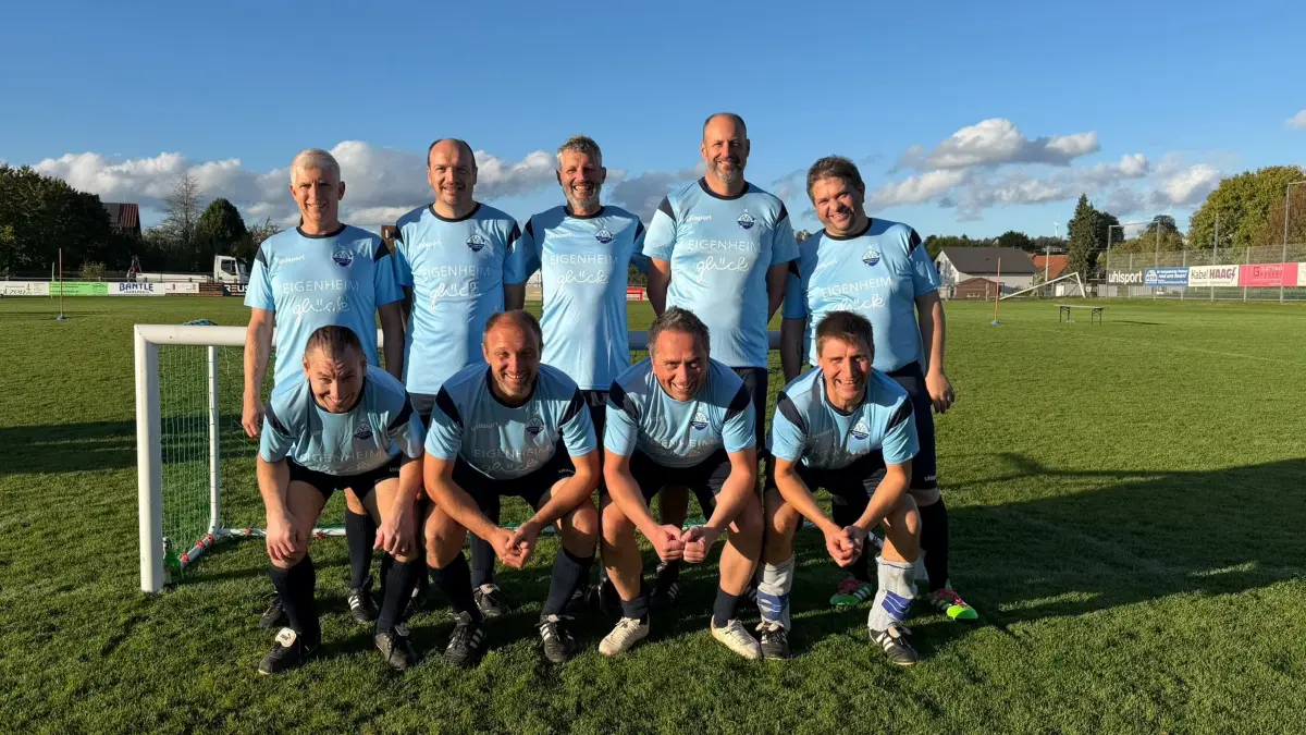Der SV Seedorf war bei seinem eigenen ersten Herbstturnier im Walking Football nicht zu schlagen.
