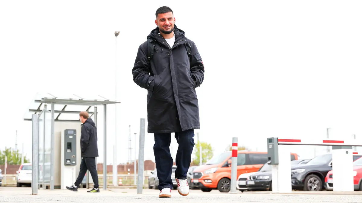 Fußball VfB Stuttgart Abflug: BAU // 13.10.2026, Stuttgart, Fußball UEFA Champions League, Saison 2026-2027, VfB Stuttgart fliegt nach Bratislava, Abflug, Deniz Undav