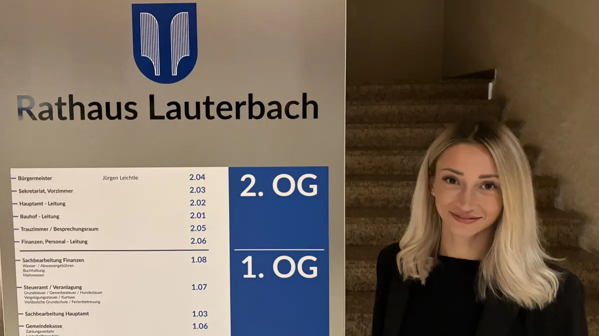 Elena Eisenbraun verstärkt seit August das Rathausteam.