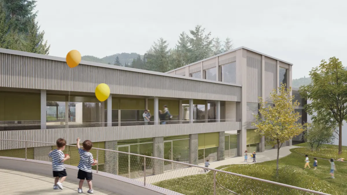 So könnte das Buchenbrandareal aus Architektensicht aussehen.