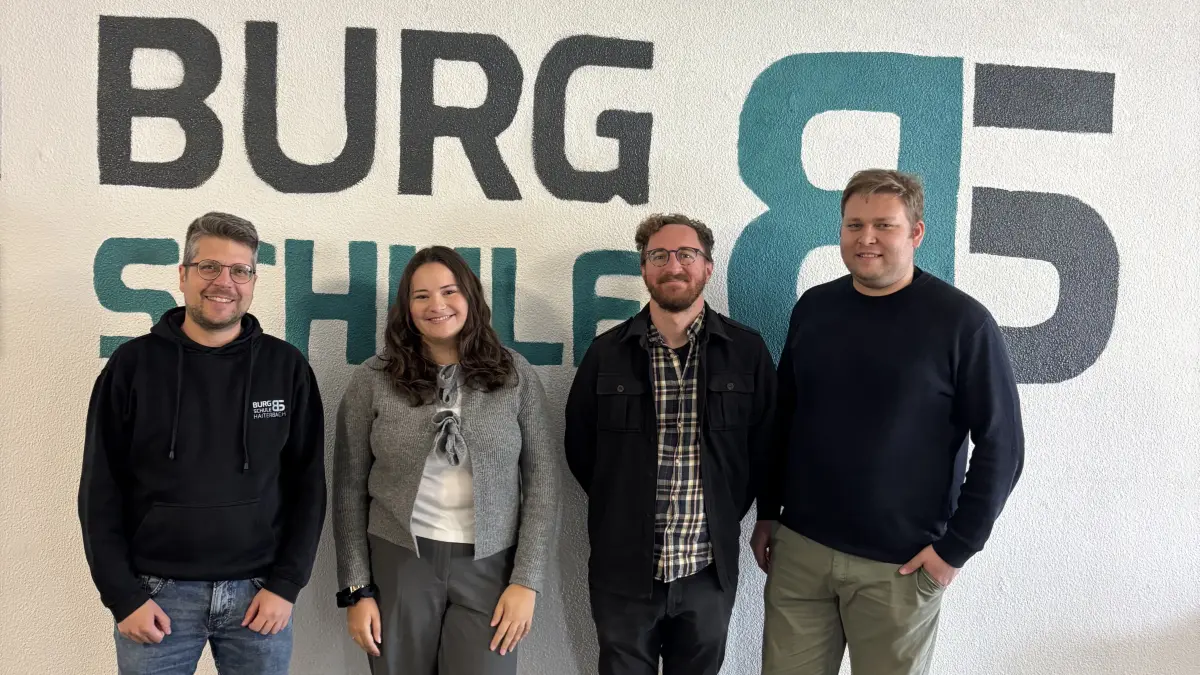 Das Kollegium von der Burgschule