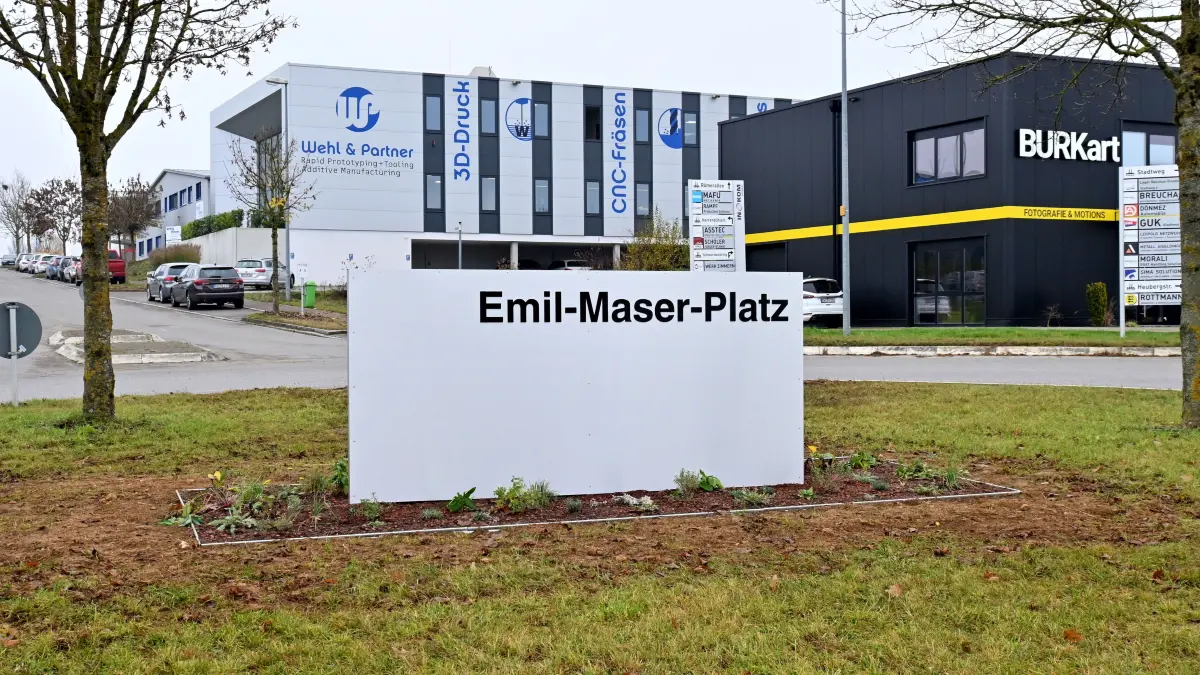Der überwiegende Teil der Gewerbesteuereinnahmen der Gemeinde Zimmern kommt aus dem Inkom Industrie- und Gewerbegebiet.
