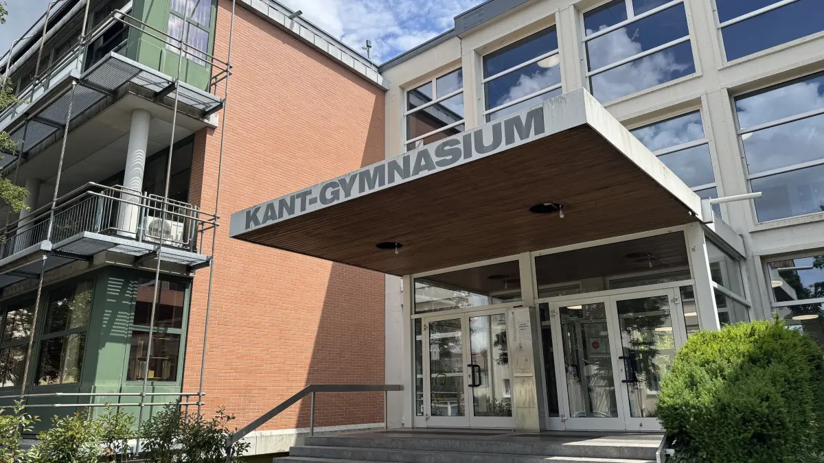 In der Oberstufe sind alle Schüler mit einem I-Pad ausgestattet.