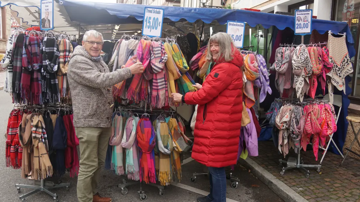 Ein Bummel über den Herbstmarkt lohnt immer.