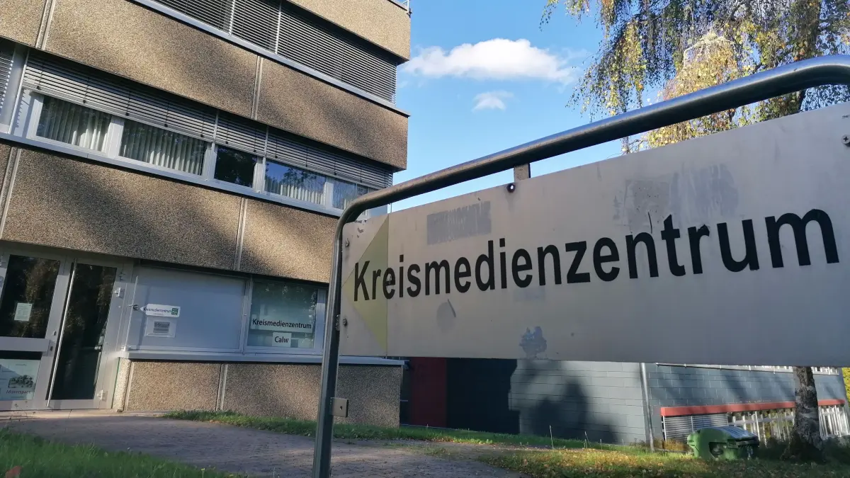 Das Kreismedienzentrum in Calw-Wimberg wird schließen.