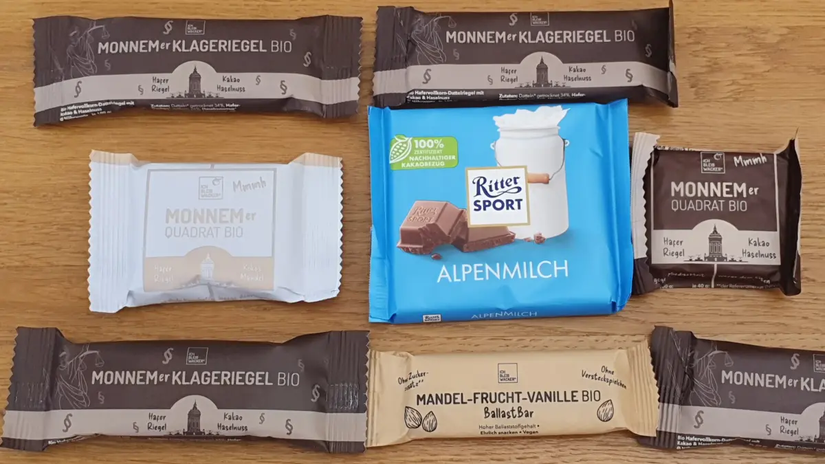 Ritter Sport - Monnemer Quadrat Bio