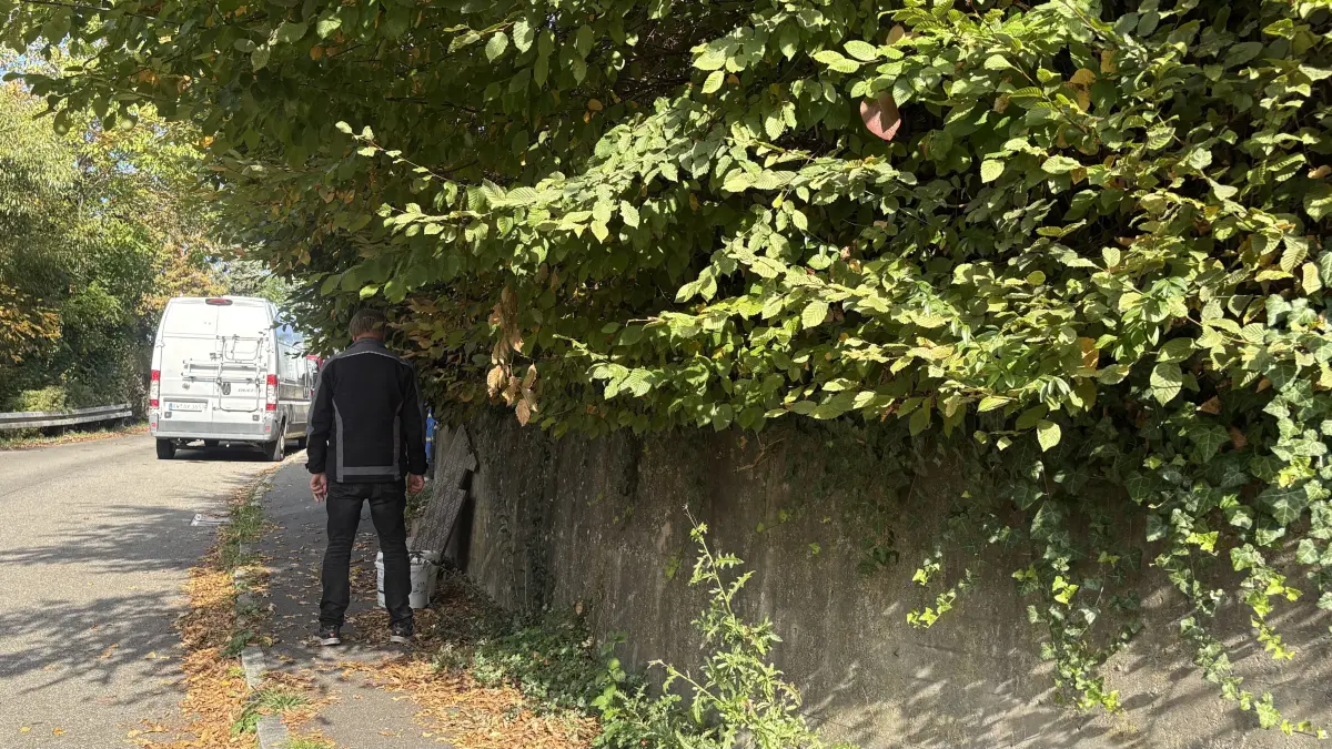 Der Zustand an der Hohenbergstraße ist alles andere als ideal.