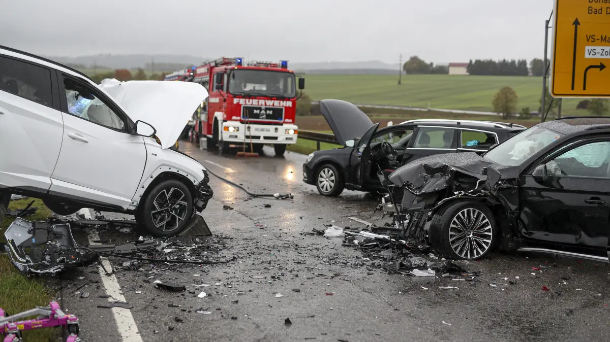Unfall B33 Bad Dürrheim