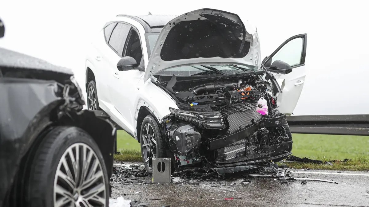 Unfall B33 Bad Dürrheim