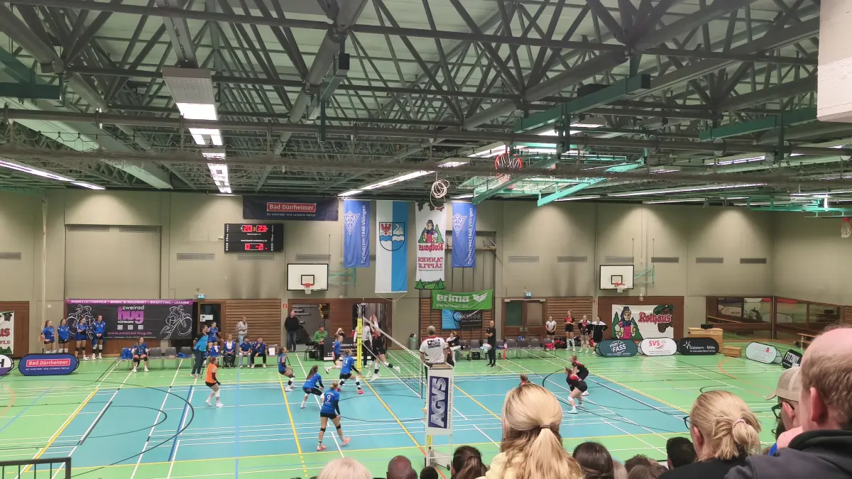 Die Villinger Volleyballerinnen verloren gegen Ludwigsburg recht schnell mit 0:3.