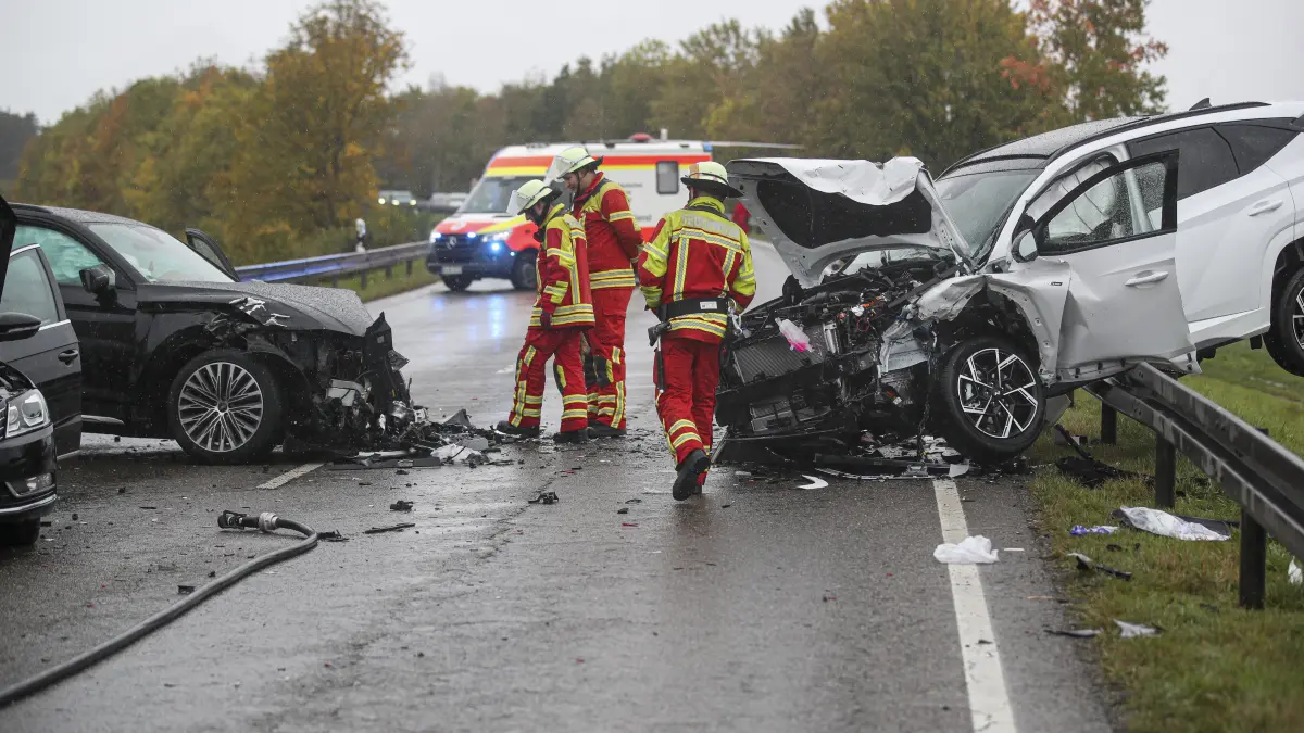 Unfall B33 Bad Dürrheim