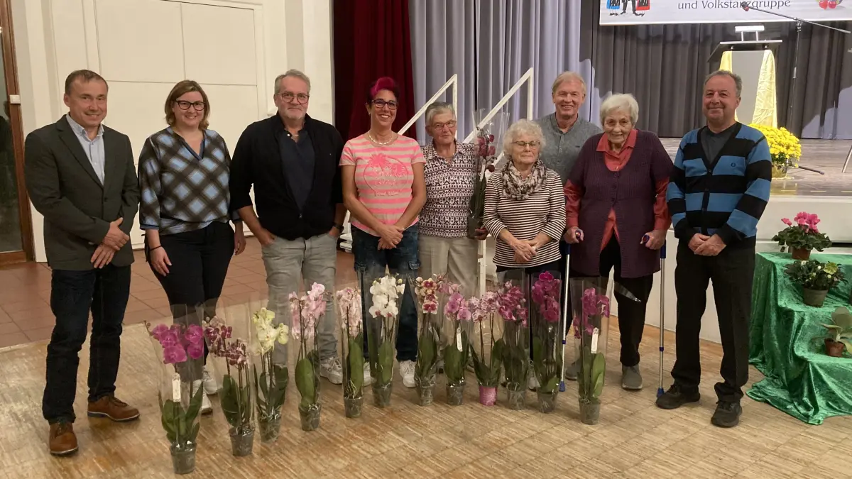 Blumenschmuck Abschluss