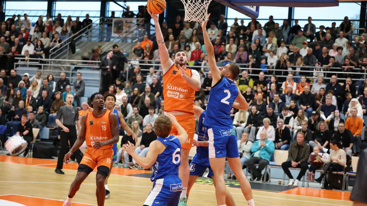 Joseph Locandro war mit XX Punkten der Top-Scorer der Panthers gegen Karlsruhe.