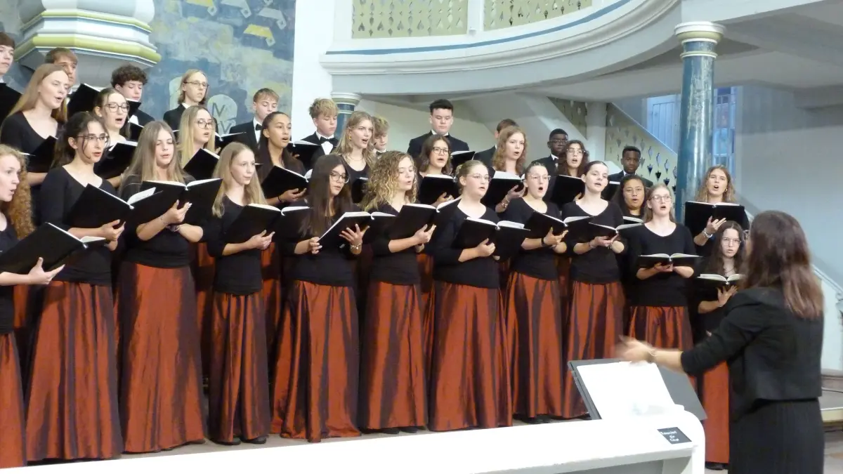 Die Christophorus-Kantorei bei der Stunde der Kirchenmusik