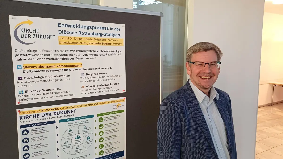 Pfarrer Wolfgang Braun bewahrt sich eine positive Einstellung, eine gewisse Skepsis kann aber auch er nicht verbergen.