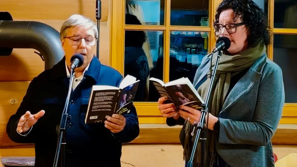 Hörspiel in verteilten Rollen - Edi Graf und Veronika Wieland