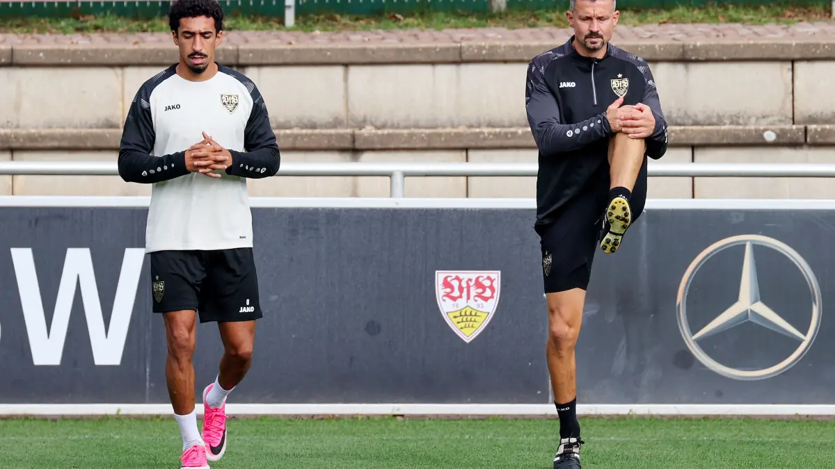 Impressionen vom VfB-Training am 19. Oktober 2026
