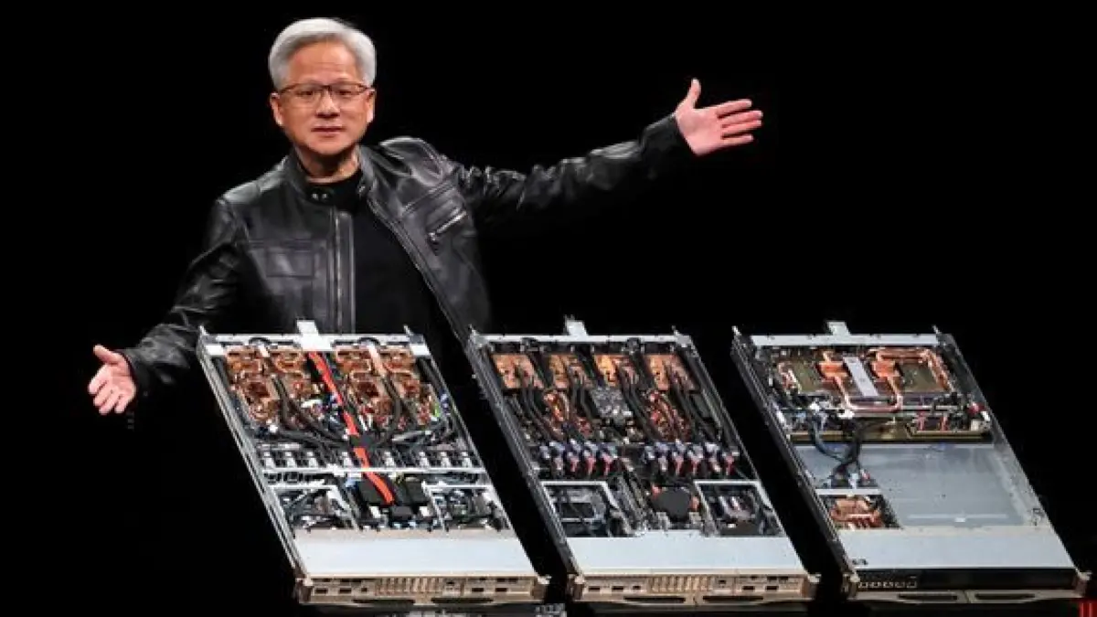 Die Bundesregierung will mit Nvidia zusammenarbeiten. (Archivbild)