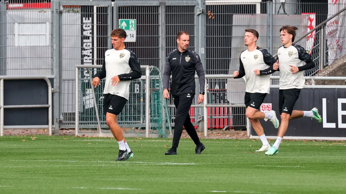 Impressionen vom VfB-Training am 19. Oktober 2026
