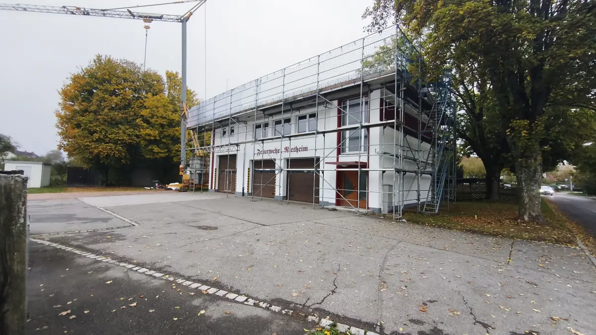 Der Abschluss der energetischen Sanierung am Feuerwehrgerätehaus Rietheim ist bis Jahresende vorgesehen.