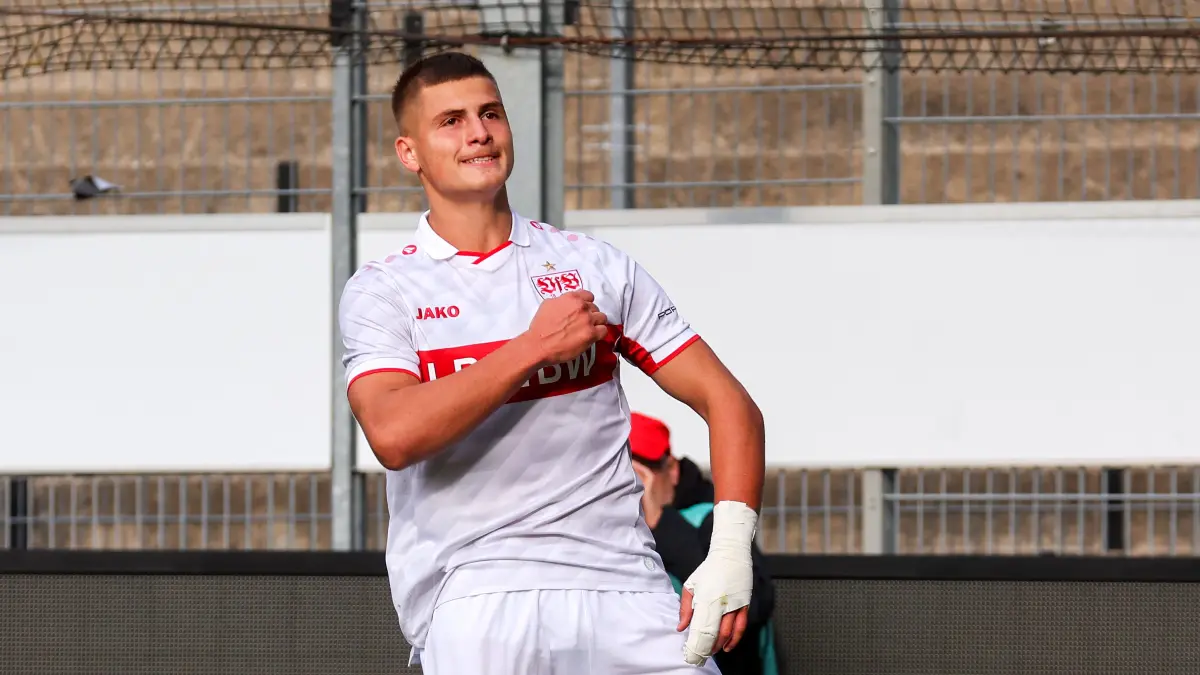Impressionen vom Youth-League-Spiel der VfB-U19 gegen Atletico Madrid