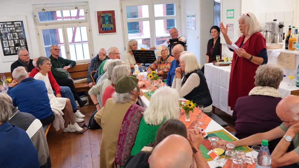 Die Vorsitzende Irmhild Mannsfeld